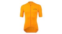 maillot de manga corta con cuello hors categorie ii naranja