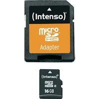 intenso 16gb micro sdhc class 4 16gb microsdhc cla