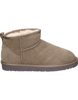 Botines Australianos Stay G71-762 En Taupe Para Mujer 37
