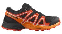 salomon speedcross - nino - negro