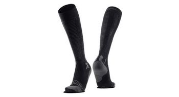 X socks run expert effektor otc calcetines negro gris oscuro