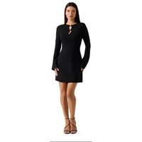 guess vestidos w6yk16 k4369-jblk para mujer