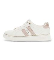 guess para mujer fltbrlele12 zapatillas barlie beige 39 1 a 3cm cordones casual