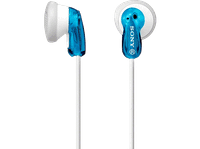 auriculares de boton - sony mdr-e9lpl iman neodimio jack 35 mm cable flexible azul