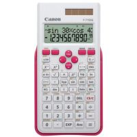 calculadora cientifica canon f-715sg 12 digitos 2 lineas bateriasolar rosa blanco