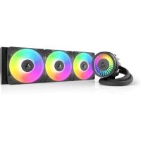 refrigeracion liquida arctic liquid freezer iii pro 360 3x120mm pwm vrm a-rgb