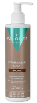 Valquer Power Color Mascarilla Capilar Castaño 275 ml