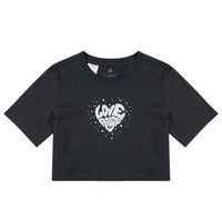 adidas camiseta everyday glam cropped graphic t-shirt junior para nina