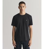 gant para hombre 2003184 camiseta escudo negro xl casual algodon manga corta