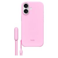 funda kickstand beats con magsafe y control de camara para iphone 17 pebble pink
