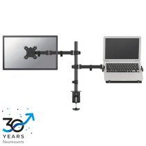 Neomounts FPMA-D550NOTEBOOK Brazo de monitor con soporte para portÃ¡til 10-32