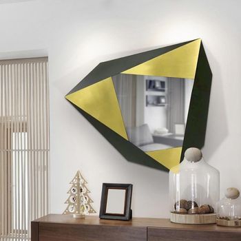 Espejo de pared facetas