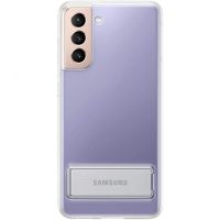 samsung clear standing cover funda transparente para samsung galaxy s21 plus