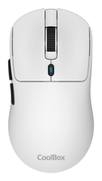 raton coolbox w03 10000dpi inalambrico blanco ultraligero