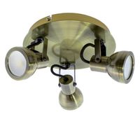 plafon de techo heli 3 luces