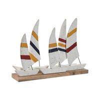 decoracion mango metal 675x135x46 blanco