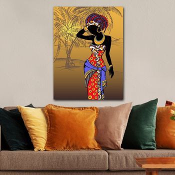 Pintura Decorativa Lienzo 153597404_70100 Multicolor 70x100 Cm
