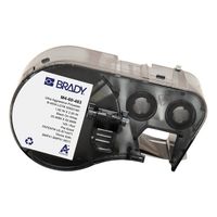 brady m4-60-483 etiquetas de poliester ultra agresivas negro sobre blanco 254 mm x 508 mm original