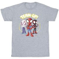 marvel camiseta spidey and his amazing friends para nina