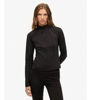 superdry para mujer w2012388a chaqueta studios fitted negro l casual algodon manga larga