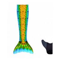cola de sirena con monoaleta aquaris fiji s