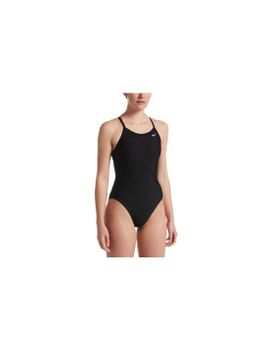 Bañador de Natación Nike Solid Mujer Black