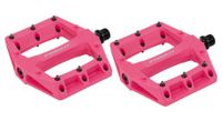 par de pedales planos insight termoplasticos du rosa