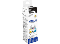 botella de tinta - epson t6641 ecotank compatible con et-2600 70 ml negro