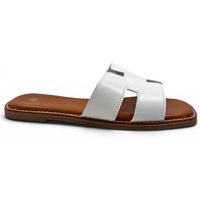 timbos sandalias sandalia plana de mujer blanco 132887 para mujer