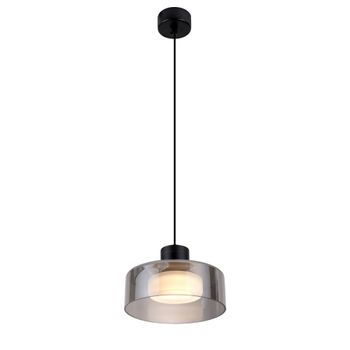 Lámpara de techo metal y vidrio  11,5 cm