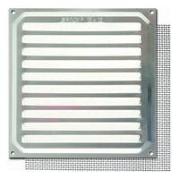 rejilla con mosquitera 17x17cm aluminio b73025a