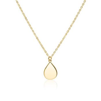 Cadena de mujer de plata 925 bañado en oro