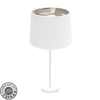 sobremesa gr tunez 1xe27 blancoblanco-estampado