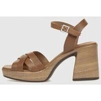 kamome sandalias sandalia lili marron para mujer