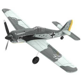 Cada Mini FW190 con una envergadura de 400 mm,2.4G,4CH,giroscopio de 6 ejes,acrobacia de una tecla,sistema de estabiliza