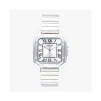 radiant reloj hombre caja de laton pulsera acero de color plateadogris resistente al agua 5 atm ra664203