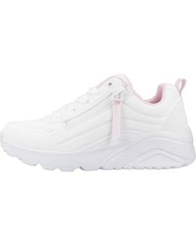 de SKECHERS ZAPATILLAS NINA MODELO UNO LITE - EASY ZIP COLOR BLANCO WHT