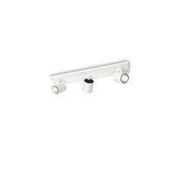 lampara de techo 3 focos  runner blanco