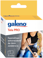 galeno esparadrapo tela pro piel 5m x 5cm