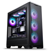 phanteks eclipse g400a d-rgb mid tower eatx cristal templado usb-c negra