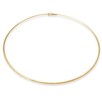 Cadena omega oro de 8 quilates 45cm