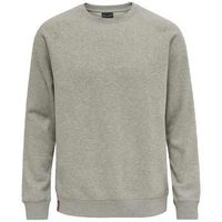 hummel jersey sweat-shirt classique gris chine para hombre