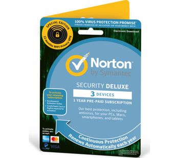 Security 2019 for 3 devices & Wi-Fi Privacy 2019 for 1 device - 1 year