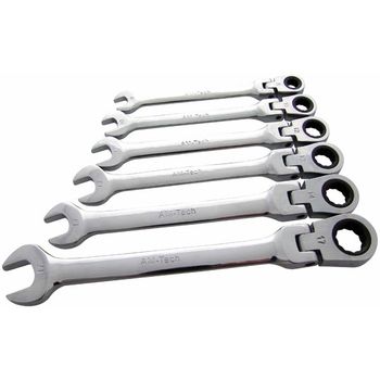 Flexible Gear Wrench Set (6 Pieces)