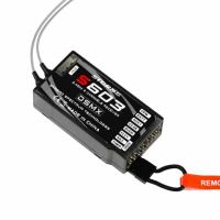 receptor rc s603 de 24g 6ch compatible con transmisor jr spektrum dsm-x dsm2