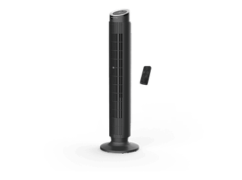 REACONDICIONADO Seminuevo Muy bueno Ventilador de torre - Rowenta Eole Silence Force, 39 W, 12 Velocidades, 2440 m3/h, 20 dB(A), Oscilación automática