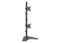 soporte de mesa con base equip 650128 para 2 pantallas 13-32 doble brazo vesa standard hasta 9kg