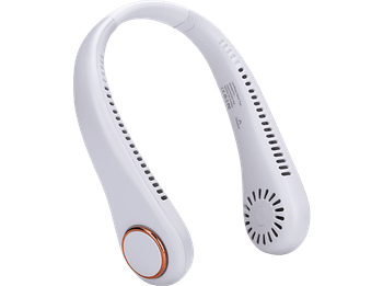 Ventilador de cuello - Koenic KHS 62325, Portátil, 5V, 5h Autonomía, USB, Blanco