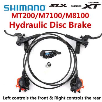 SHIMANO DEORE SLX XT MT200 M7100 M8100 freno bicicleta de montaña freno de disco hidráulico MTB ICE-TECH izquierda y derecha