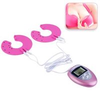 estimulador muscular ems para reafirmar los senos masajeador de pecho fisioterapia 11x03x11 cm color rosa